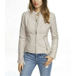 Women's Cream Jean Jacket